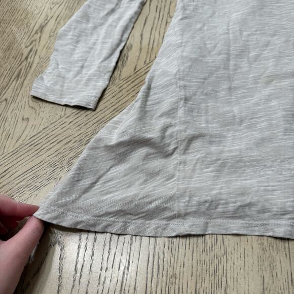 J. Jill Purejill Long Sleeve Top Tan Medium - Picture 4 of 9